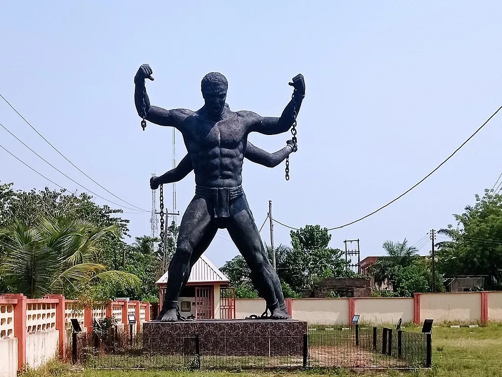 Freedom Statue at Badagry Heritage Museum